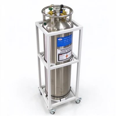 Vas Dewar cu oxigen lichid de calitate superioară de 210L pentru uzine siderurgice și industria grea